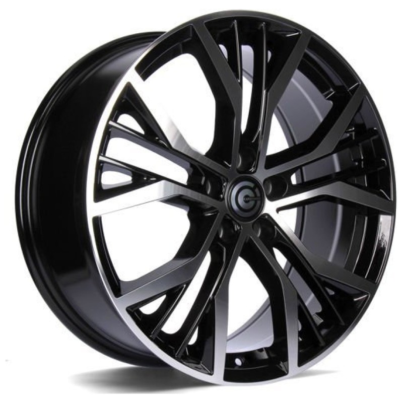 Janta aliaj Carbonado Power 8.0x18" 5x112 ET45 BFP - Black Front Polished