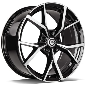Janta aliaj Carbonado Predator 8.0x18" 5x112 ET45 BFP - Black Front Polished