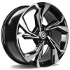 Janta aliaj Carbonado Slingshot 8.0x18" 5x112 ET45 BFP - Black Front Polished