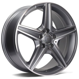 Janta aliaj Carbonado Superior 8.0x18" 5x112 ET45 AFP - Anthracite Front Polished