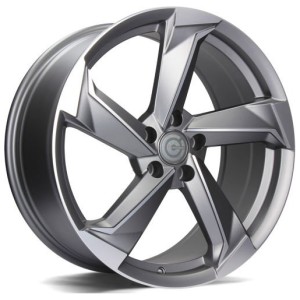 Janta aliaj Carbonado Twist 8.0x18" 5x112 ET35 MAFP - Matt Anthracite Front Polished