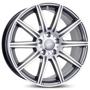 Janta aliaj Keskin Tuning KT16 8.0x18" 5x112 ET30 PFP - Palladium front polish