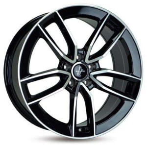 Janta aliaj Keskin Tuning KT21 8.0x18" 5x112 ET30 BFP - Black Front Polish