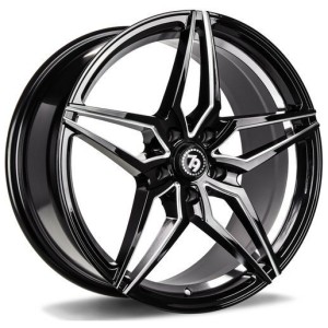 Janta aliaj seventy9 SV-A 8.0x18" 5x120 ET30 BGWIL - Black Glossy Window Inner Lip