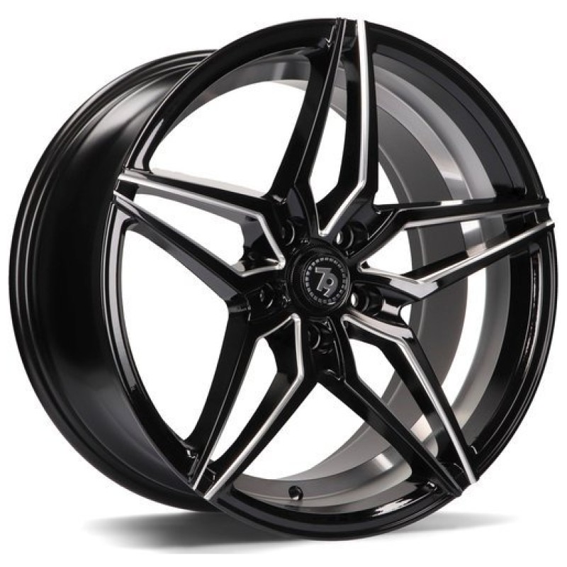 Janta aliaj seventy9 SV-A 9.0x18" 5x120 ET35 BGWIL - Black Glossy Window Inner Lip