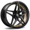 Janta aliaj seventy9 SV-A 9.0x18" 5x120 ET35 DMBMG - Deep Matt Black Milled Gold