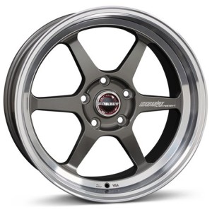 Janta aliaj Borbet DB8GT 8.5x18" 5x120 ET20 GRP - Graphite rim polished