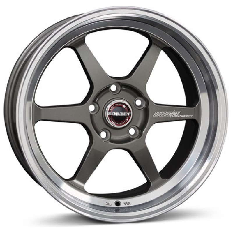Janta aliaj Borbet DB8GT 8.5x18" 5x120 ET20 GRP - Graphite rim polished