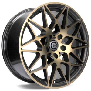 Janta aliaj Carbonado Crazy 8.5x18" 5x120 ET35 BGGF - Black Glossy Gold Front