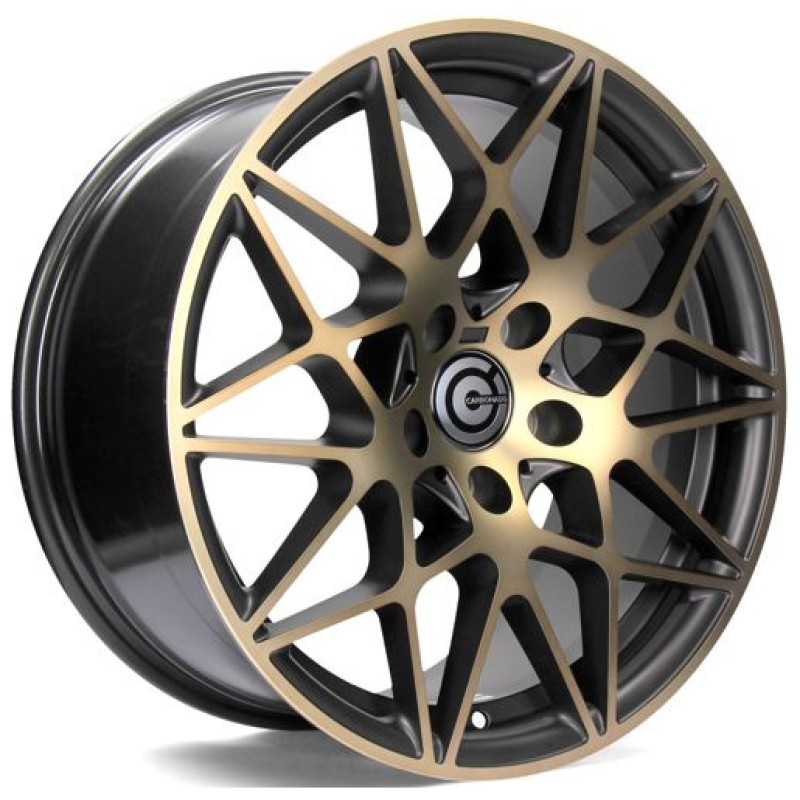 Janta aliaj Carbonado Crazy 8.5x18" 5x120 ET35 BGGF - Black Glossy Gold Front