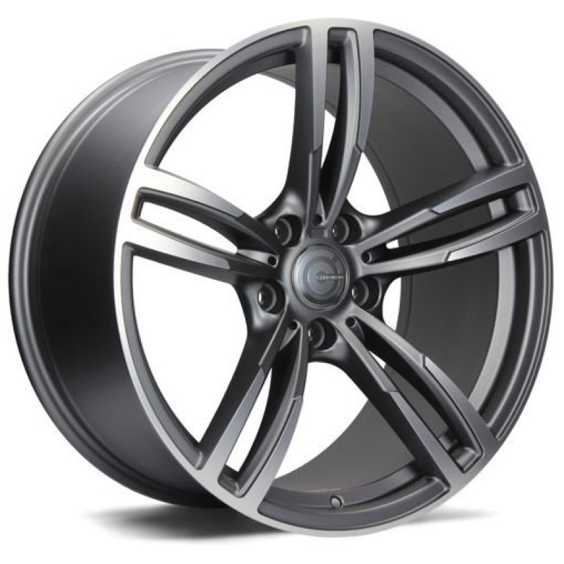 Janta aliaj Carbonado Diamond 8.5x18" 5x120 ET20 MAFP - Matt Anthracite Front Polished