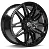 Janta aliaj Carbonado Rubin 8.0x18" 5x120 ET33 BG - Black Glossy