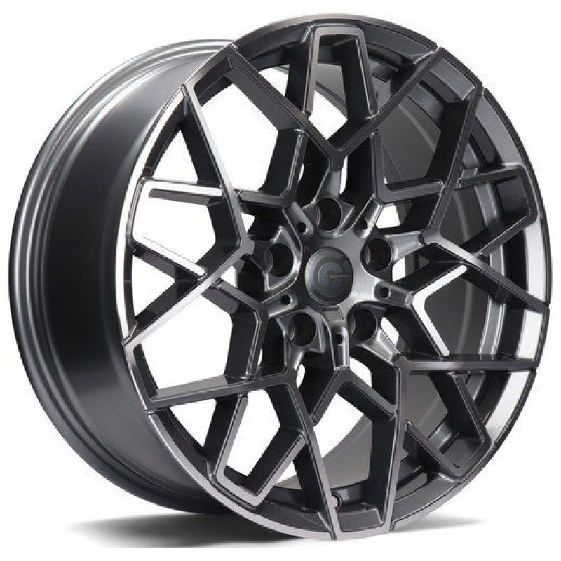 Janta aliaj Carbonado Shield 8.0x18" 5x120 ET30 AFP - Anthracite Front Polished