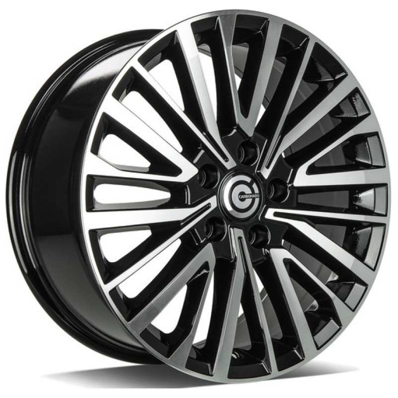 Janta aliaj Carbonado Song 8.0x18" 5x120 ET50 BFP - Black Front Polished