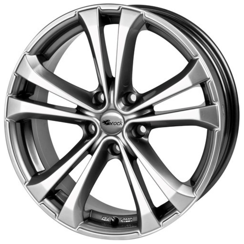 Janta aliaj RC-DESIGN RC17 8.0x18" 5x120 ET35 CSS - Srebrne - Chromowane