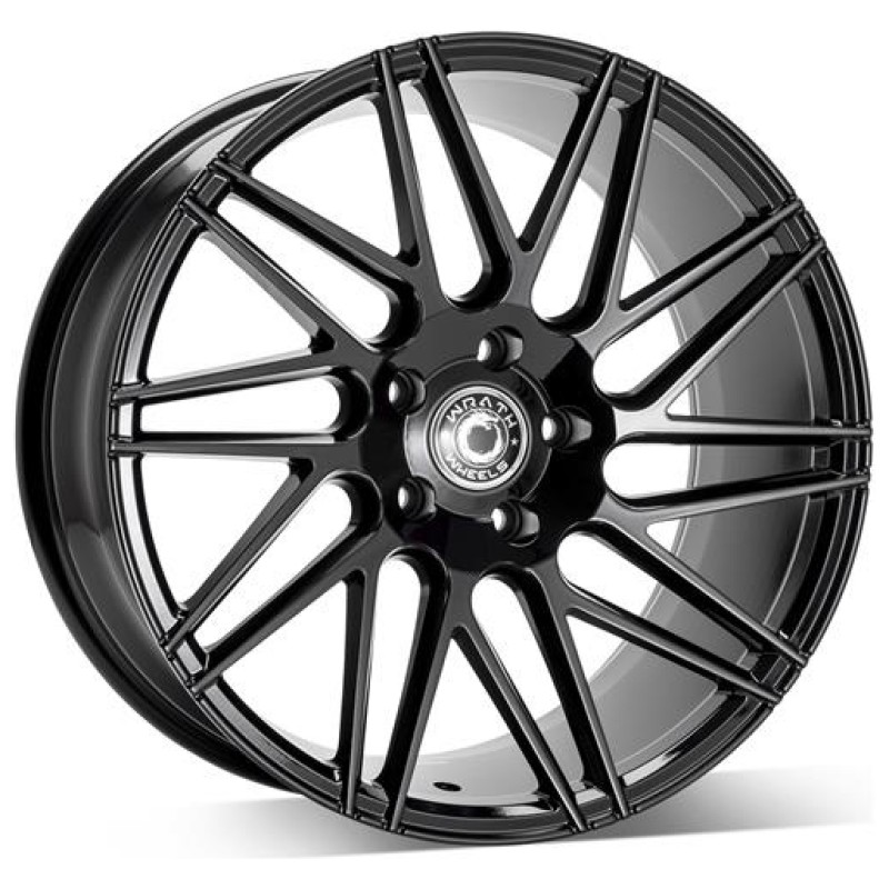 Janta aliaj Wrath Wheels WF-4 8.0x18" 5x120 ET40 BLK - Black Glossy
