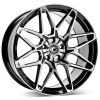Janta aliaj Wrath Wheels WF-6 9.0x18" 5x120 ET40 BP - Black polished