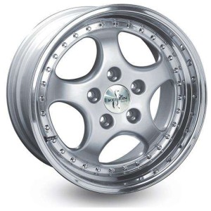 Janta aliaj Keskin Tuning KT2 8.5x18" 5x130 ET52 SLP - Silver Lip Polished
