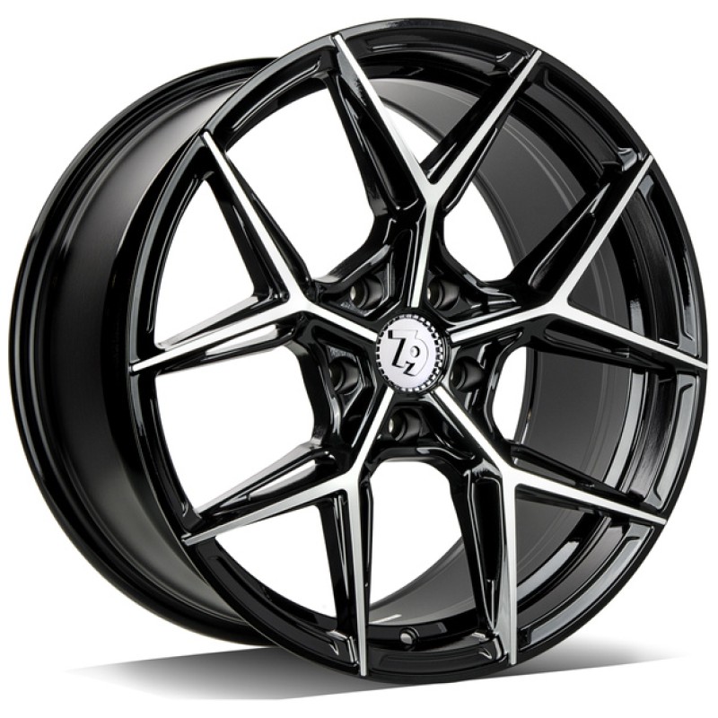 Janta aliaj seventy9 SCF-B 8.5x19" 5x112 ET35 BFP - Black Front Polished