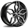 Janta aliaj seventy9 SCF-D 8.5x19" 5x112 ET35 BFP - Black Front Polished