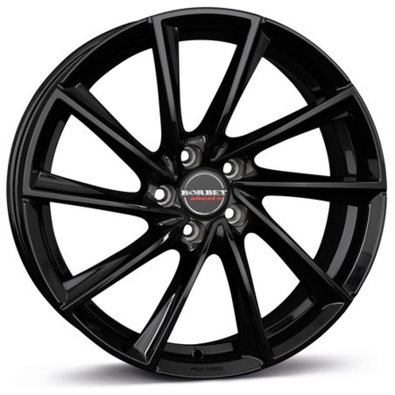 Janta aliaj Borbet VTX 8.5x19" 5x112 ET47 BG - Black Glossy