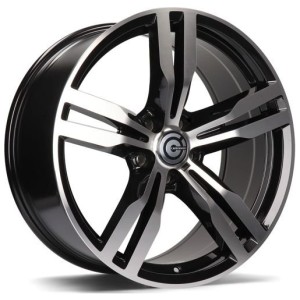 Janta aliaj Carbonado Bastion 8.5x19" 5x112 ET25 BFP - Black Front Polished