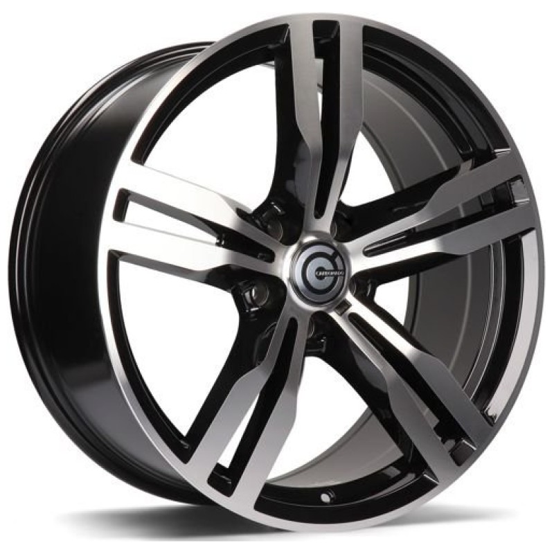 Janta aliaj Carbonado Bastion 8.5x19" 5x112 ET25 BFP - Black Front Polished