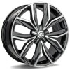 Janta aliaj Carbonado Disco 8.0x19" 5x112 ET43 BFP - Black Front Polished