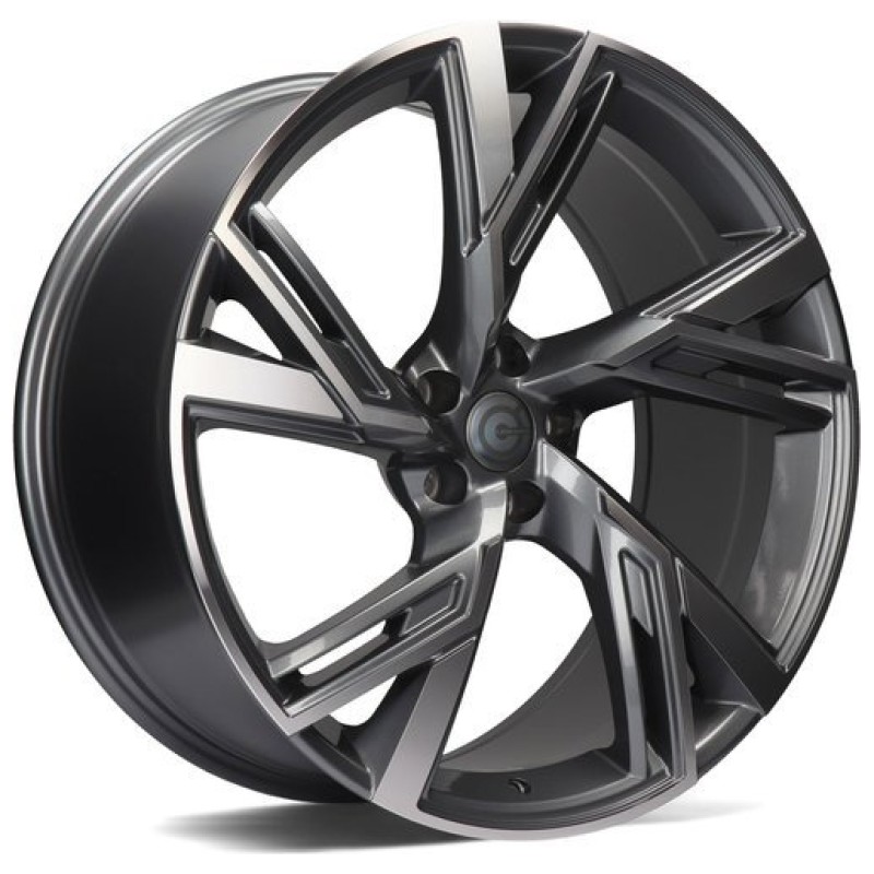 Janta aliaj Carbonado Rich 8.5x19" 5x112 ET30 AFP - Anthracite Front Polished