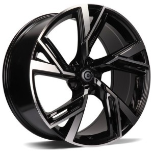 Janta aliaj Carbonado Rich 8.5x19" 5x112 ET35 BFP - Black Front Polished