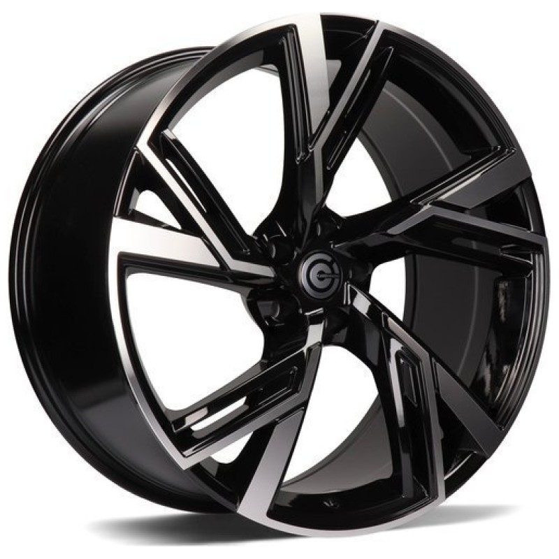 Janta aliaj Carbonado Rich 8.5x19" 5x112 ET35 BFP - Black Front Polished