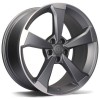 Janta aliaj Carbonado Twister 8.5x19" 5x112 ET30 MAFP - Matt Anthracite Front Polished