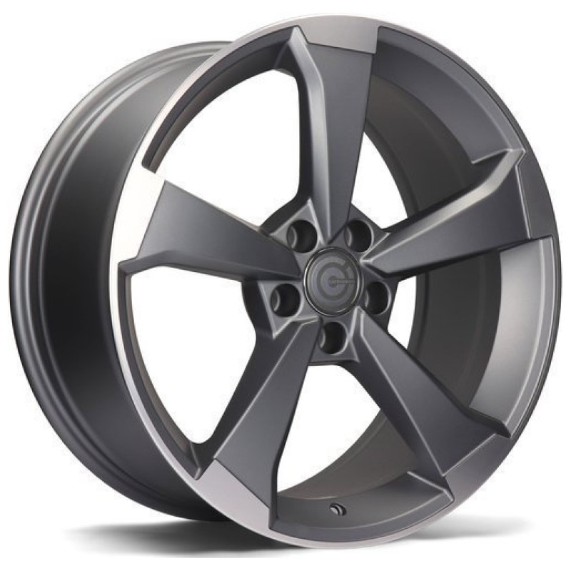 Janta aliaj Carbonado Twister 8.5x19" 5x112 ET30 MAFP - Matt Anthracite Front Polished