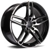 Janta aliaj Carbonado Way 9.0x19" 5x112 ET45 BFP - Black Front Polished