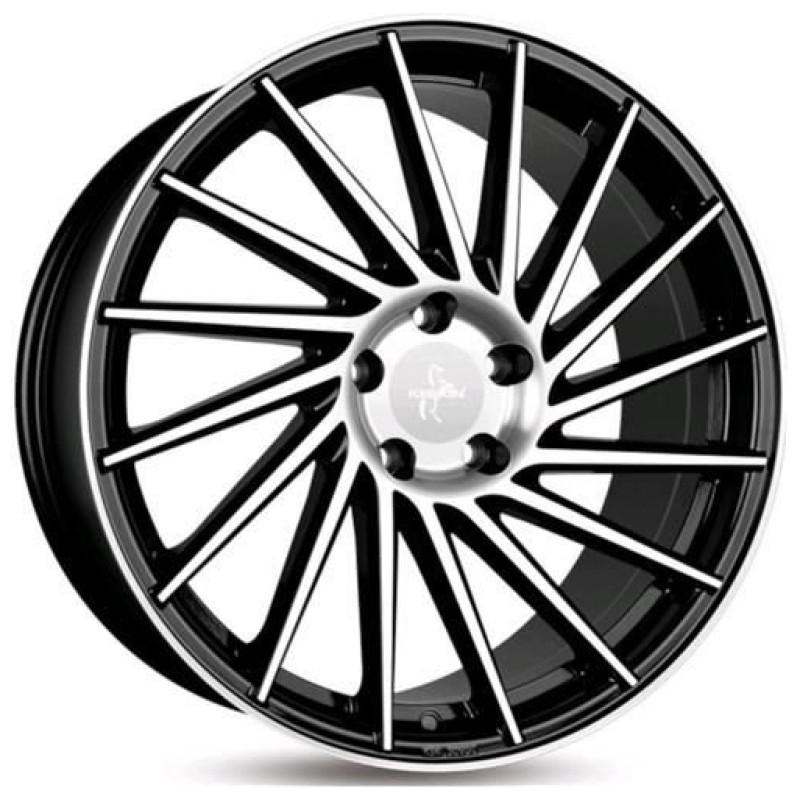 Janta aliaj Keskin Tuning KT17 8.5x19" 5x112 ET30 BFP - Black Front Polish