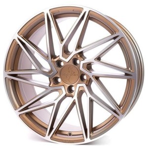 Janta aliaj Keskin Tuning KT20 8.5x19" 5x112 ET45 BRZFP - BRONZE FRONT POLISH