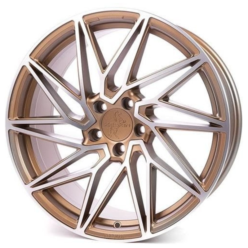 Janta aliaj Keskin Tuning KT20 8.5x19" 5x112 ET45 BRZFP - BRONZE FRONT POLISH