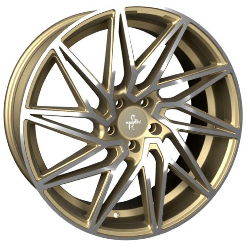 Janta aliaj Keskin Tuning KT20 8.5x19" 5x112 ET45 GFP - Gold Front Polish
