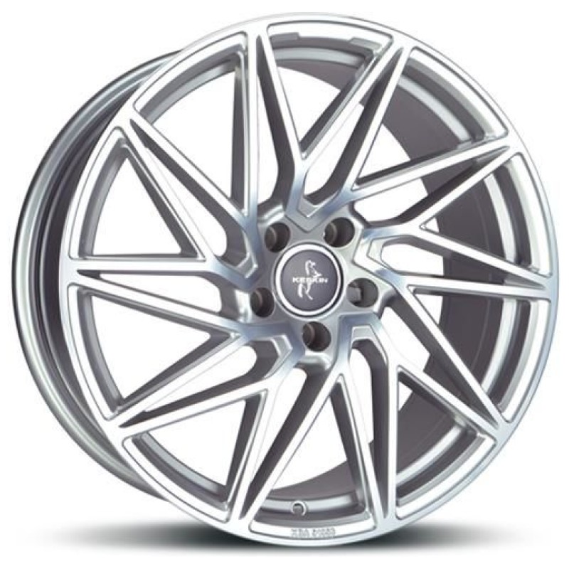 Janta aliaj Keskin Tuning KT20 8.5x19" 5x112 ET45 SFP - Silver Front Polished