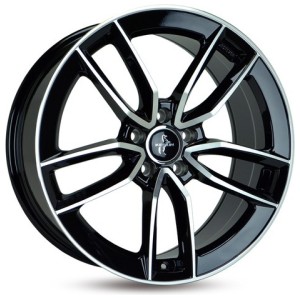 Janta aliaj Keskin Tuning KT21 8.5x19" 5x112 ET30 BFP - Black Front Polish