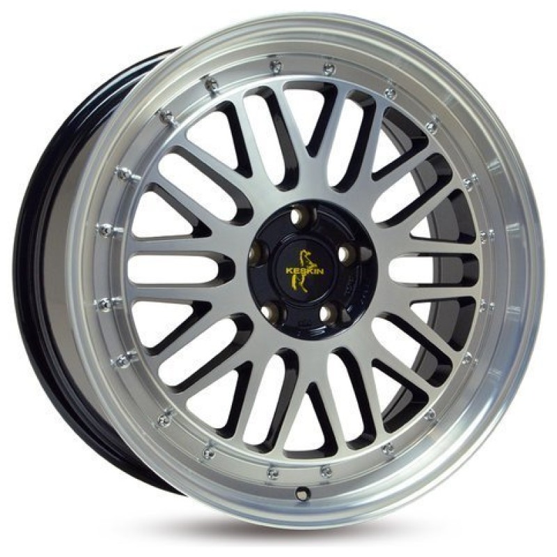 Janta aliaj Keskin Tuning KT22 8.5x19" 5x112 ET45 BFP - Black Front Polish