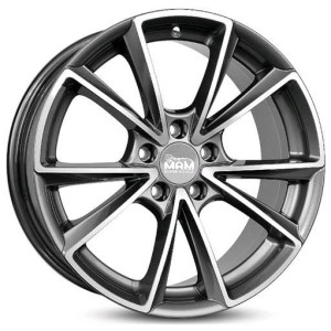 Janta aliaj MAM Leichtmetallräder A5 8.0x19" 5x112 ET45 PFP - Palladium front polish