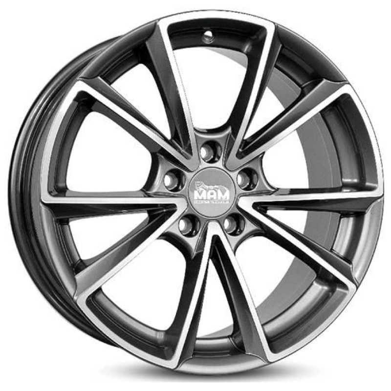 Janta aliaj MAM Leichtmetallräder A5 8.0x19" 5x112 ET30 PFP - Palladium front polish