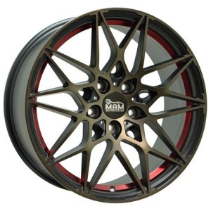 Janta aliaj MAM Leichtmetallräder B2 8.5x19" 5x112 ET45 BRI - BLACK RED INSIDE