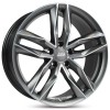 Janta aliaj MAM Leichtmetallräder RS3 8.5x19" 5x112 ET30 MPFP - Matt palladium front polish