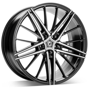 Janta aliaj Wrath Wheels WF-5 8.5x19" 5x112 ET42 BP - Black polished