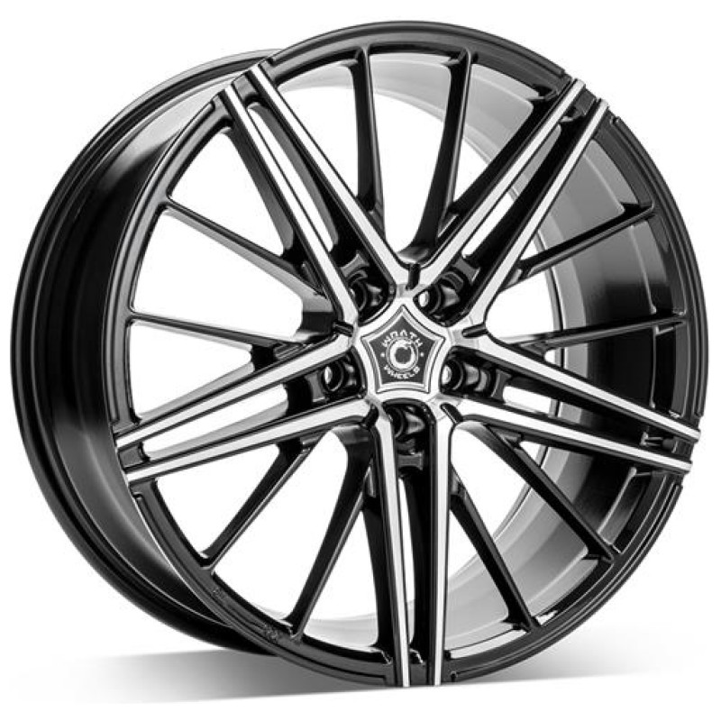 Janta aliaj Wrath Wheels WF-5 8.5x19" 5x112 ET42 BP - Black polished
