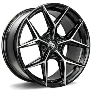 Janta aliaj seventy9 SCF-B 9.5x19" 5x120 ET35 BFP - Black Front Polished
