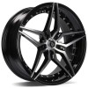 Janta aliaj seventy9 SV-AR 8.5x19" 5x120 ET30 BFP - Black Front Polished