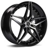 Janta aliaj seventy9 SV-AR 9.5x19" 5x120 ET35 BFP - Black Front Polished